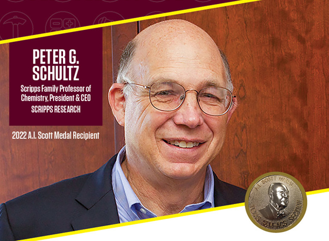 Scripps Research chemist Peter Schultz