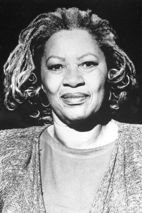 Black and white headshot of Toni Morrison