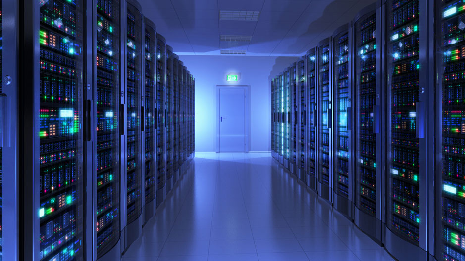 photo of computer server racks